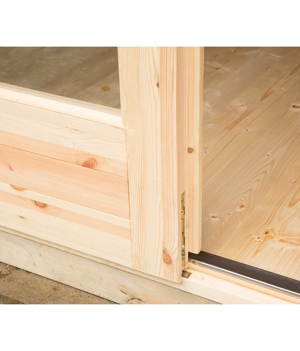 Wolff Finnhaus Gartenhaus Trondheim 70-D, Inkl. Seitendach Rechts 12 Wolff Finnhaus Gartenhaus Trondheim 70-D, Inkl. Seitendach Rechts – Bild 12