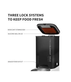 Petkit Futterautomat Mini Solo, Ca. B27,6/H32,5/T18,4 Cm -Gardena Store 6623979 WE DE 002 PETKFeederSoloMiniGrau