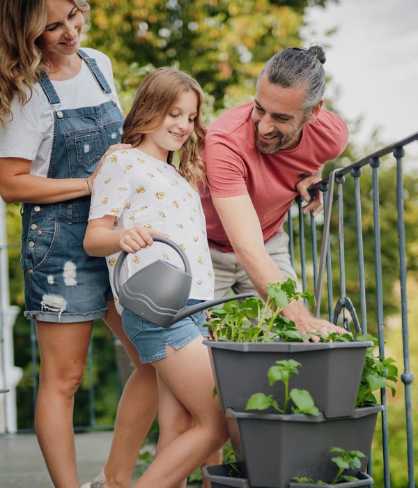 Gusta Garden Kartoffelturm Paul Potato Starter 4 Etagen, Ca. B44/H65/T44 Cm 2 Gusta Garden Kartoffelturm Paul Potato Starter 4 Etagen, Ca. B44/H65/T44 Cm – Bild 2