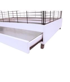 Skyline Vogelkäfig Loretto XXL, Ca. B118/H175/T75 Cm 14 Skyline Vogelkäfig Loretto XXL, Ca. B118/H175/T75 Cm -Gardena Store 6650121 WE DE 003 SkyVHLorettoXXLSchwarzWeiss