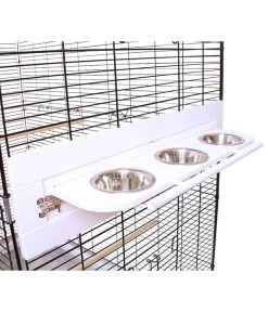 Skyline Vogelkäfig Loretto XXL, Ca. B118/H175/T75 Cm 16 Skyline Vogelkäfig Loretto XXL, Ca. B118/H175/T75 Cm -Gardena Store 6650121 WE DE 005 SkyVHLorettoXXLSchwarzWeiss