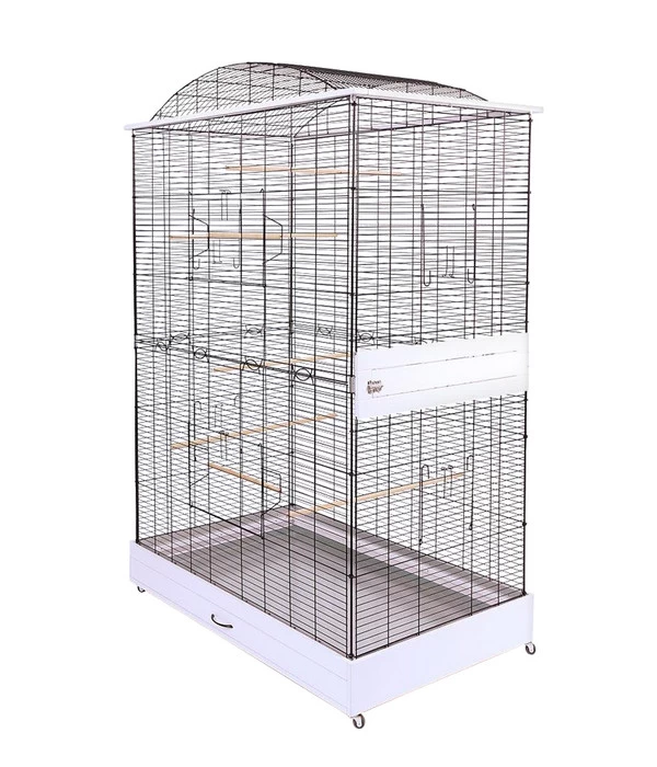 Skyline Vogelkäfig Loretto XXL, Ca. B118/H175/T75 Cm 2 Skyline Vogelkäfig Loretto XXL, Ca. B118/H175/T75 Cm – Bild 2