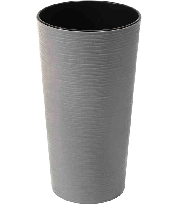 Siena Garden Kunststoff-Topf-Set ECO Lens, Konisch, Ca. Ø25/H46,5 & Ø30/H57 Cm, 2-teilig 2 Siena Garden Kunststoff-Topf-Set ECO Lens, Konisch, Ca. Ø25/H46,5 & Ø30/H57 Cm, 2-teilig – Bild 2