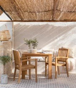 Dehner Teaktisch Havanna, Ca. B90/H75/T90 Cm -Gardena Store 6657415 WE MO 001 GruppeHavanna