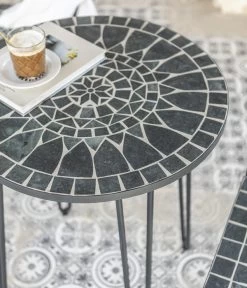 Dehner Mosaiktisch Madeleine, Ca. Ø60/H60 Cm -Gardena Store 6666531 WE DE 001 DehnerMosaiktischMadeleineD60cm