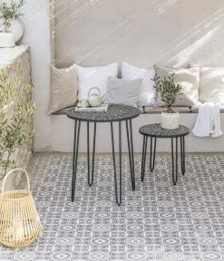 Dehner Mosaiktisch Madeleine, Ca. Ø60/H60 Cm -Gardena Store 6666531 WE MO 003 DehnerMosaiktischMadeleineD60cm