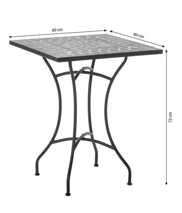 Dehner Mosaiktisch Madeleine, Eckig 7 Dehner Mosaiktisch Madeleine, Eckig – Bild 7