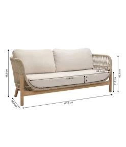 Dehner Sofa Portofino, 2-Sitzer 15 Dehner Sofa Portofino, 2-Sitzer -Gardena Store 6667901 WE BG 001 DehnerSofaPortofino