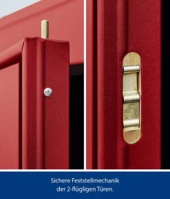 Hörmann Berry-Gerätehaus Classic-P Typ 2, Ca. B247,9/H232,3/T283,4 Cm -Gardena Store 6669014 WE DE 006 HoermannMetallgeraetehaus