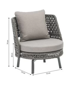 Dehner Balkonset Nizza, 3-teilig -Gardena Store 6670962 WE BG 001 DehnerBalkonsetNizzaSessel