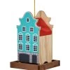 Dobar® Green Label Vogelfutterhaus Aasee, Blau, Ca. B19/H30/T19 Cm