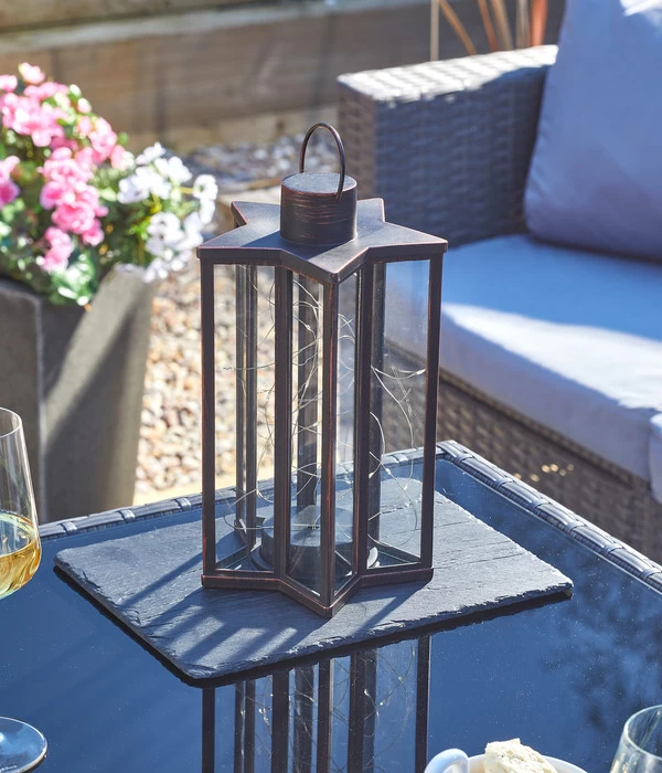 Smart Garden Solar-Laterne Firefly, Ca. B16/H28/T16 Cm 2 Smart Garden Solar-Laterne Firefly, Ca. B16/H28/T16 Cm – Bild 2