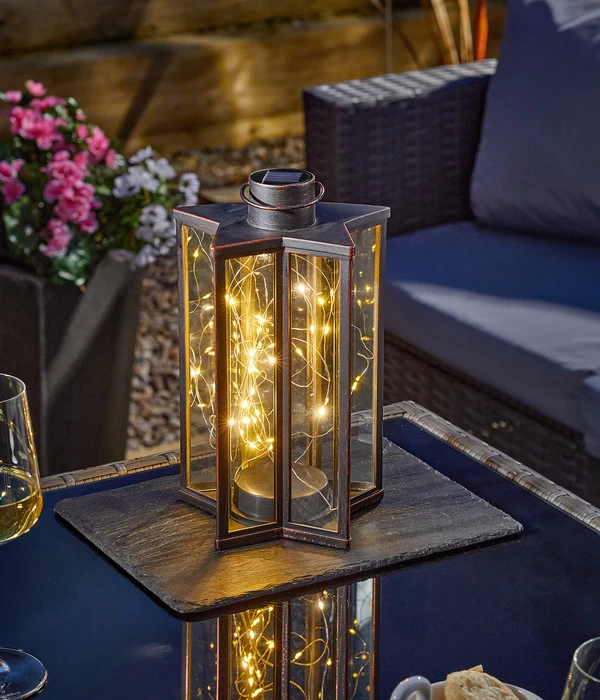 Smart Garden Solar-Laterne Firefly, Ca. B16/H28/T16 Cm 3 Smart Garden Solar-Laterne Firefly, Ca. B16/H28/T16 Cm – Bild 3