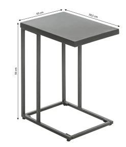 Dehner Beistelltisch Noah, Ca. B43/H56/T30,5 Cm 11 Dehner Beistelltisch Noah, Ca. B43/H56/T30,5 Cm -Gardena Store 6701643 WE BG 001 BeistelltischNoah