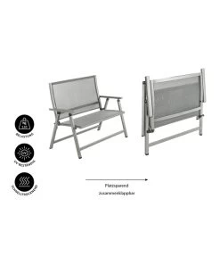 Dehner Klappbank Chicago, 2-Sitzer 15 Dehner Klappbank Chicago, 2-Sitzer -Gardena Store 6701783 WE IG 001 KLAPPBANKCHICAGO