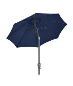 Dehner Sonnenschirm Vido, Rund, Ca. Ø150 Cm 10 Dehner Sonnenschirm Vido, Rund, Ca. Ø150 Cm -Gardena Store 6702997 WE FS 003 SchirmVidoDunkelgrauNeu