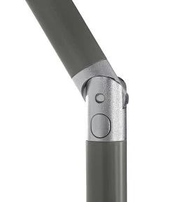 Dehner Balkonschirm Chios, Rechteckig, Ca. B210/T130 Cm -Gardena Store 6703243 WE DE 001 BalkonschirmChiosDunkelgrauNeu