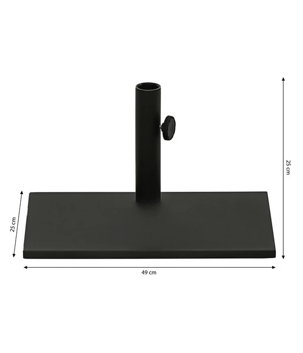 Dehner Balkonschirmständer, 20 Kg 3 Dehner Balkonschirmständer, 20 Kg – Bild 3