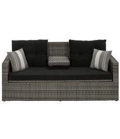 Dehner Flecht-Truhenbank Föhr, 3-Sitzer -Gardena Store 6704795 WE FS 003 TruhenbankFoehrNeu