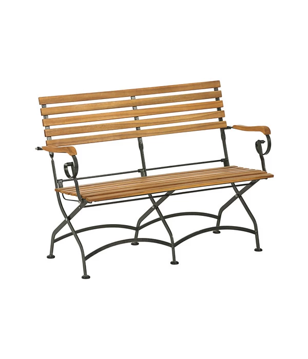 Dehner Klappbank Tegernsee, 2-Sitzer 1 Dehner Klappbank Tegernsee, 2-Sitzer