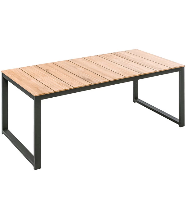 Dehner Gartentisch Chicago Wood, Ca. B180/H74/T90 Cm 1 Dehner Gartentisch Chicago Wood, Ca. B180/H74/T90 Cm