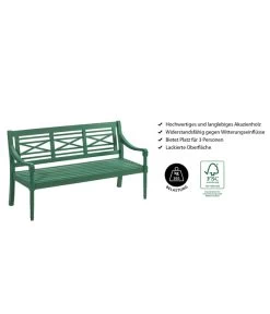 Dehner Gartenbank Emma, 3-Sitzer -Gardena Store 6708473 WE IG 001 BankEmma3er