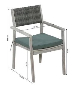 Dehner Stapelstuhl Stockholm -Gardena Store 6713820 WE BG 001 StapelstuhlStockholm