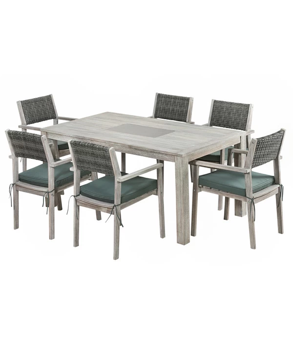 Dehner Tisch Stockholm, Ca. B170/H76/T92,5 Cm 2 Dehner Tisch Stockholm, Ca. B170/H76/T92,5 Cm – Bild 2