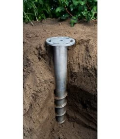 Pergart Erdanker Für Fundamentrahmen, 2-er Set