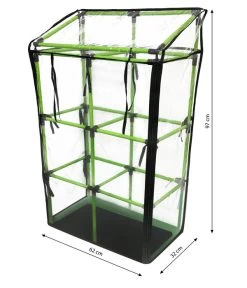 Bio Green Haube City Jungle, Ca. B62/H97/T32 Cm -Gardena Store 6731582 WE BG 001 BioGreenHaubefuerRankgitterCityJungle