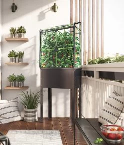 Bio Green Haube City Jungle, Ca. B62/H97/T32 Cm -Gardena Store 6731582 WE MO 005 BioGreenHaubefuerRankgitterCityJungleNEU