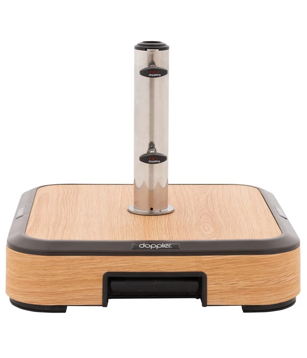 Doppler Schirmständer AluWood Trolley, 50 Kg 3 Doppler Schirmständer AluWood Trolley, 50 Kg – Bild 3