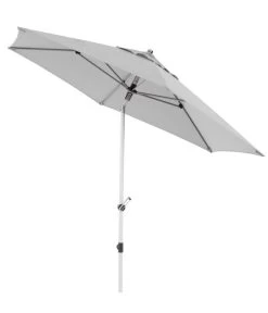 Doppler Sonnenschirm Expert Auto Tilt, Rund, Ca. Ø280 Cm 7 Doppler Sonnenschirm Expert Auto Tilt, Rund, Ca. Ø280 Cm -Gardena Store 6738116 WE FS 003 ExpertAutoTilt280hellgrau