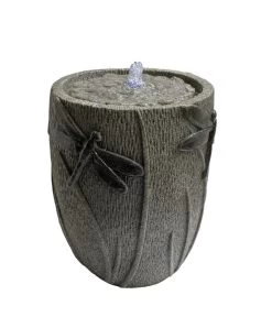 Dehner Polyresin-Gartenbrunnen Libelle, Ca. Ø33/H40,5 Cm