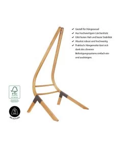 La Siesta Hängesesselgestell Calma Nature 10 La Siesta Hängesesselgestell Calma Nature -Gardena Store 6743306 WE IG 001 HMStaenderCalmaNature
