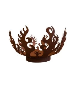 Ferrum Metall-Feuerschale Flame