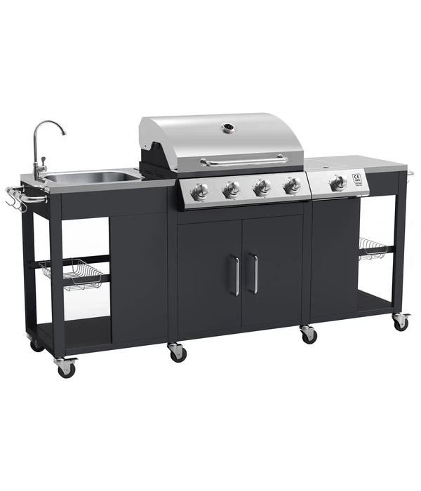 Tepro Gasgrill-Küche Petersburg 1 Tepro Gasgrill-Küche Petersburg