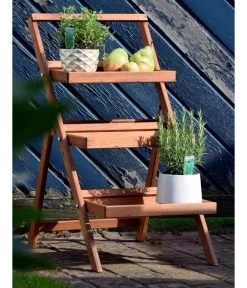 Dobar Pflanzentreppe, 3-stufig -Gardena Store 6790257 WE MO 001 dobarPflanztreppe3stufig