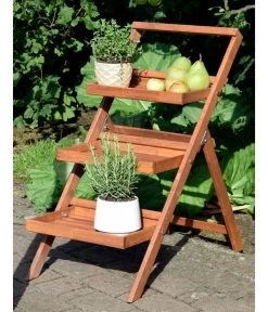 Dobar Pflanzentreppe, 3-stufig -Gardena Store 6790257 WE MO 002 dobarPflanztreppe3stufig