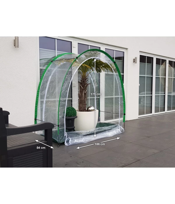 Bio Green Überwinterungszelt-Set Arctic, Inkl. Heizung & Frostwächter, Ca. B186/H175/T84 Cm 2 Bio Green Überwinterungszelt-Set Arctic, Inkl. Heizung & Frostwächter, Ca. B186/H175/T84 Cm – Bild 2