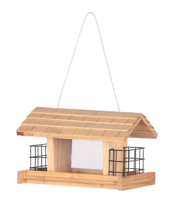 Dehner Natura Futterhaus Aosta, Ca. B28/H17,5/T19 Cm 1 Dehner Natura Futterhaus Aosta, Ca. B28/H17,5/T19 Cm