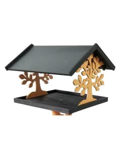 Dehner Natura Futterhaus Lipica, Inkl. Ständer, Ca. B78/H134/T68 Cm -Gardena Store 6853022 WE DE 002 NaturaFutterhausLipicaHaus 6853006