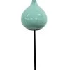 Dehner Keramik-Dekostab Tropfen, Ca. H118 Cm, Mintgrün