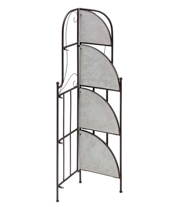 Dehner Mosaik Eckregal Grazia, Ca. B33/H132,5/T33 Cm 2 Dehner Mosaik Eckregal Grazia, Ca. B33/H132,5/T33 Cm – Bild 2