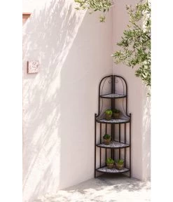 Dehner Mosaik Eckregal Grazia, Ca. B33/H132,5/T33 Cm 10 Dehner Mosaik Eckregal Grazia, Ca. B33/H132,5/T33 Cm -Gardena Store 6875181 WE MO 002 EckregalMosaikGrazia