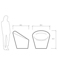 Farmet Kunststoff-Gartensessel Happy -Gardena Store 6884456 WE DE 001 Sesselhappyelfenbein