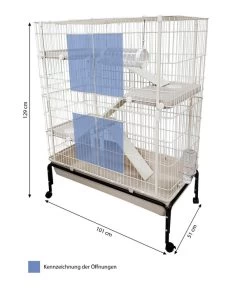 Dehner Lieblinge Nagerheim Alvin, Ca. B101/H129/T51 Cm -Gardena Store 6884555 WE BG 001 DehnerLieblingeNagerheimAlvin