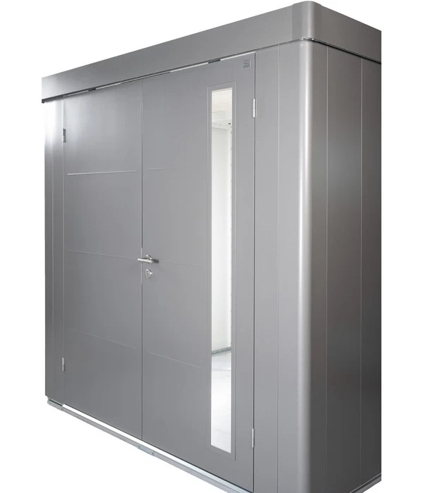 Biohort Gerätehaus Neo 1C, Dunkelgrau/quarzgrau 5 Biohort Gerätehaus Neo 1C, Dunkelgrau/quarzgrau – Bild 5