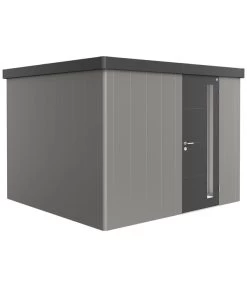 Biohort Gerätehaus Neo 3C, Quarzgrau/dunkelgrau