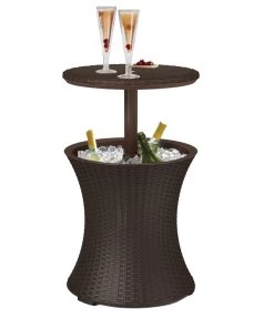 Keter Beistelltisch Pacific Cool Bar, Ca. Ø49,5/H57-82,5 Cm -Gardena Store 6894877 WE DE 002 pacificcoolbar